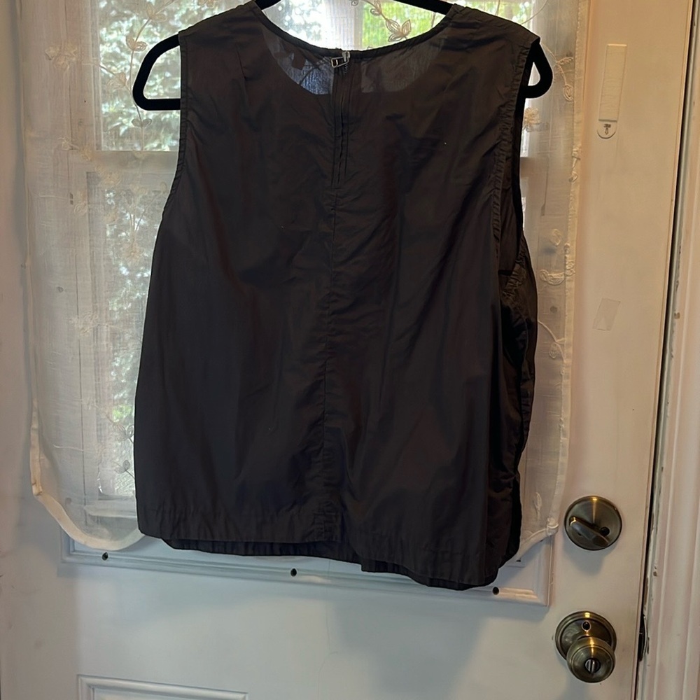 GAP Purple Boxy Tank Top Relaxed Fit